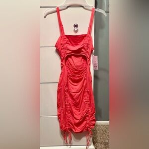 Cute Coral Summer Dress